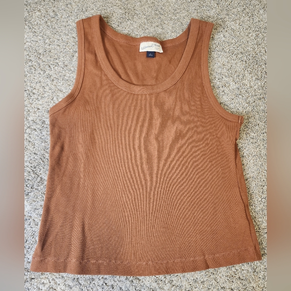 Universial Threads Ribbed Tank Top Size Large